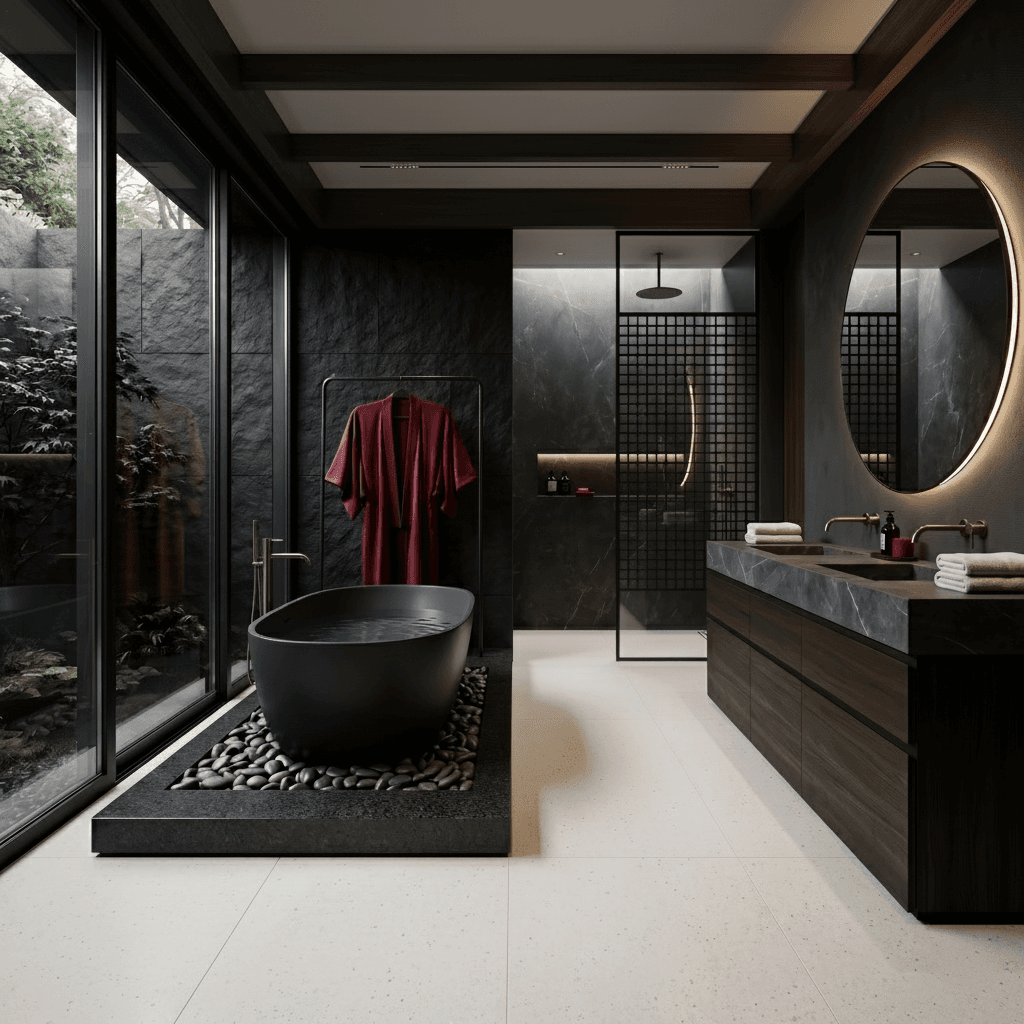 Luxury Bathroom Background Desktop